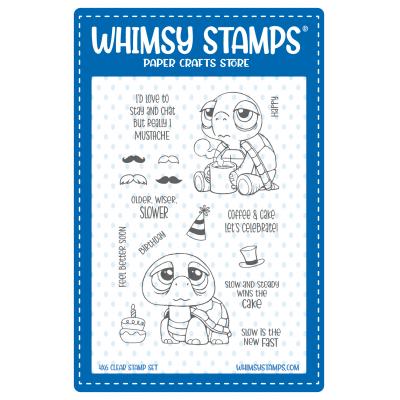 Whimsy Stamps Stempel - Older Wiser Slower